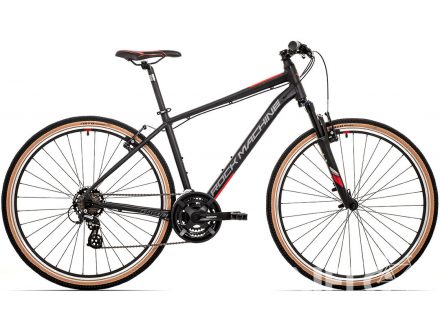 Rock Machine CrossRide 100 mat black/dark grey/brick red 2023