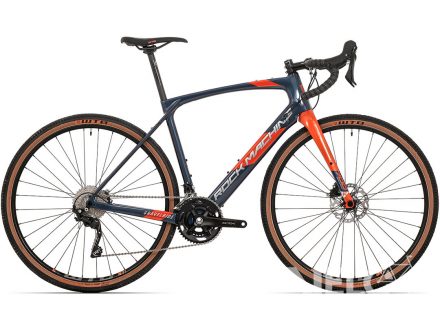 Foto - Rock Machine GravelRide CRB 700 gloss dark blue/brick orange/silver 2023