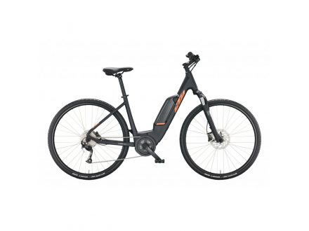 KTM MACINA CROSS A410 US 46 black matt (orange+grey) SH Altus 9 + BOSCH SI-A4P2