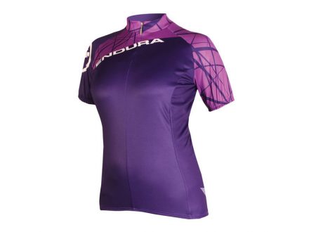 Dres dámský Endura Single Track Jersey LTD Purple