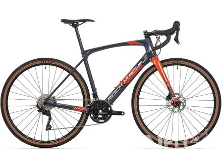 Rock Machine GravelRide CRB 700 gloss dark blue/brick orange/silver 2021